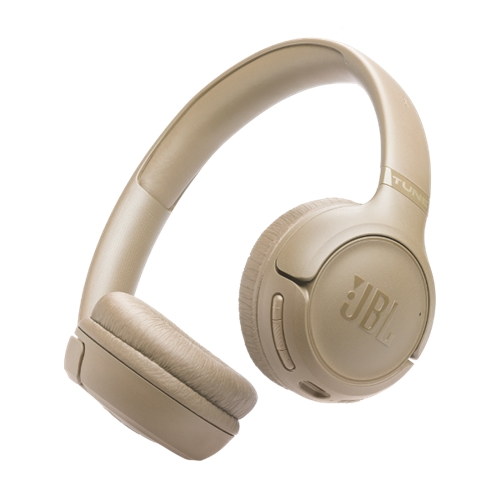 אוזניות קשת אלחוטיות JBL TUNE 530BT בז'