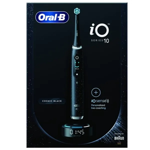 מברשת שיניים חשמלית iO10 אורל בי Oral-B שחור