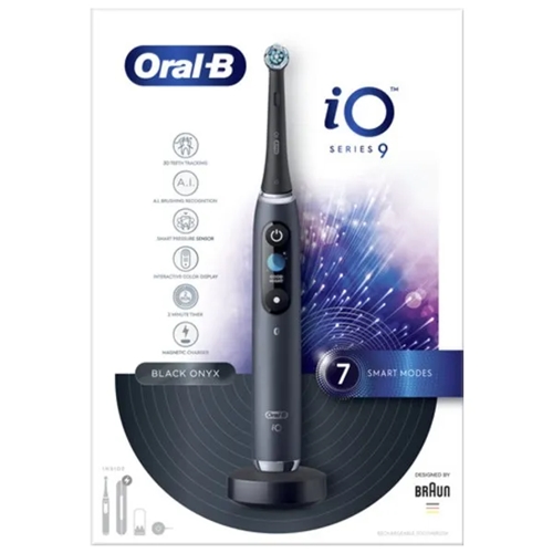 מברשת שיניים חשמלית iO9 אורל בי Oral-B שחור