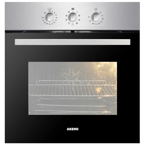 תנור בנוי 59 ליטר AKENO AKE-60BI-XI נירוסטה