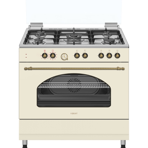 תנור משולב 90 ס"מ FUJICOM FJ-FSC9060B שמנת