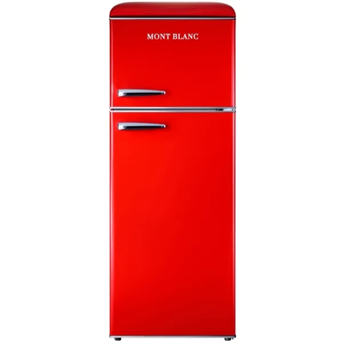 מקרר מקפיא עליון 215 ליטר MONT BLANC MBR-290DF-RED