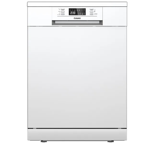 מדיח כלים רחב 60 ס"מ דגם GALANZ GA-13DWS-J-WH לבן