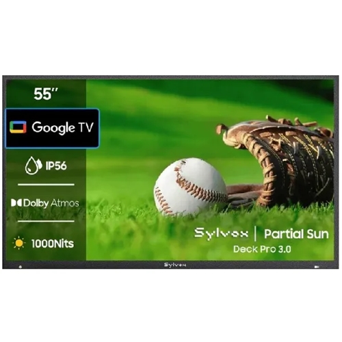 טלוויזיית חוץ "55 SYLVOX Deck Pro 3.0 Outdoor TV