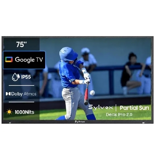 טלוויזיית חוץ "75 SYLVOX Deck Pro 2.0 Outdoor TV