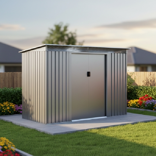מחסן מתכת סקיילייט Garden Top SkyB 2.61X1.2