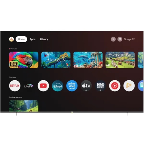 מסך טלוויזיה "100 JVC QLED 4K LT-100NQ7165 שחור