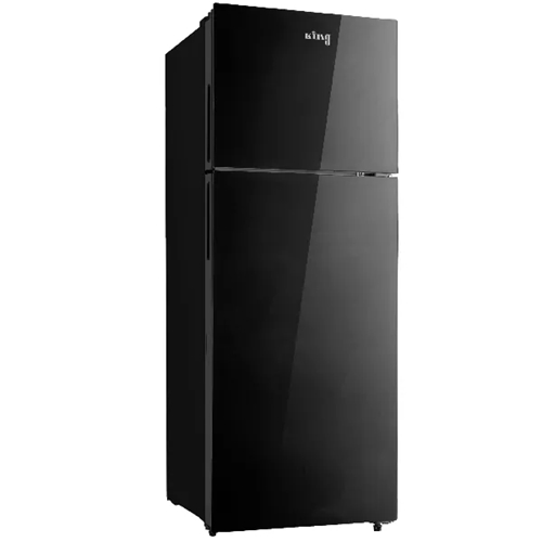 מקרר מקפיא עליון 400 ליטר KING KNF5400BG זכוכית