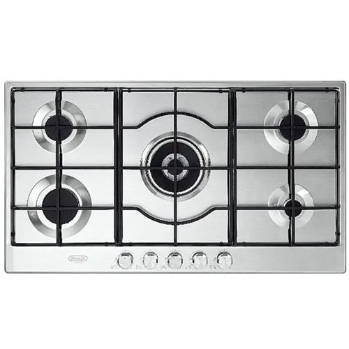 כיריים גז 84 ס"מ 5 מבערים DELONGHI DGH3190X