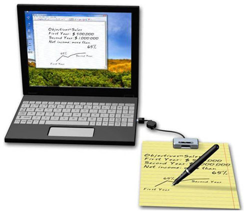 עט דיגיטלי חכם להעברת רשימות כתב ידך למחשב !