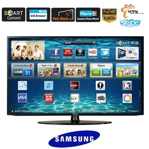 טלוויזיה "46 LED Smart TV דגם SAMSUNG 46EH5300 154897- P1000