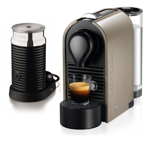 מכונת אספרסו ומקציף Nespresso C50 אפור