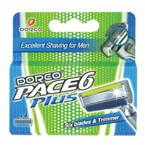 מחסנית עם 4 סכיני גילוח לסכין גילוח DORCO