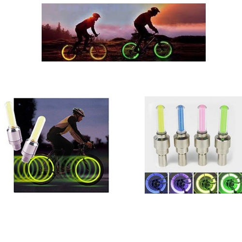 תאורת לד המתחברת לונטיל גלגל האופניים