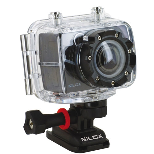 מצלמת אקסטרים FULL-HD, מסך שלט, עמידה למים