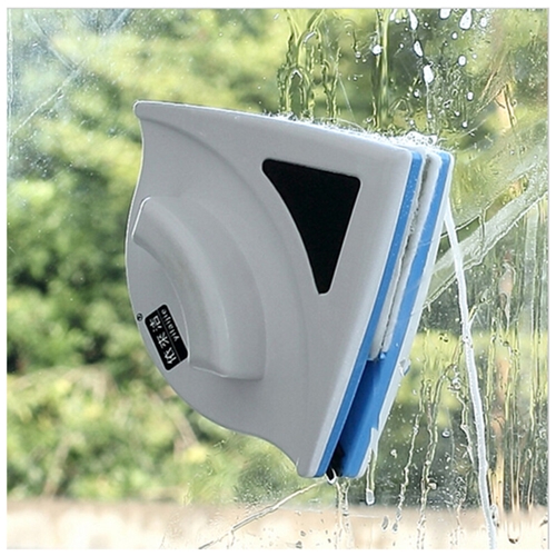 מגב מגנטי לניקוי יסודי משני צידי החלון ללא מאמץ