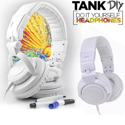 אוזניות DJ בעיצוב אישי TANK DIY
