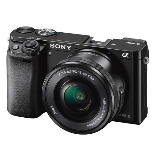 מצלמה דיגיטלית 24.3MP באיכות 4K ועדשה 16-50 שחור