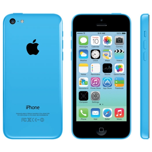 אייפון 5c בנפח 16GB מעבד Dual-core צבע כחול