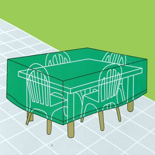 כיסוי PVC לשולחן גן מלבני/שולחן בינוני