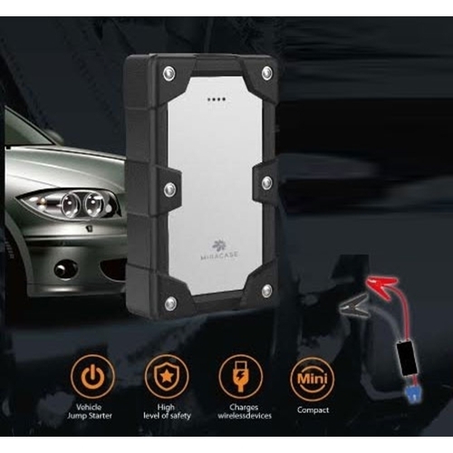 סוללת חירום 8000mA שימושים מרובים כולל התנעת רכב