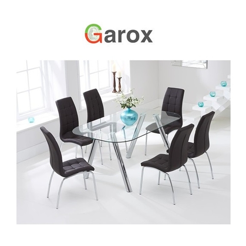 פינת אוכל מבית GAROX דגם DONNA עם 6 כסאות