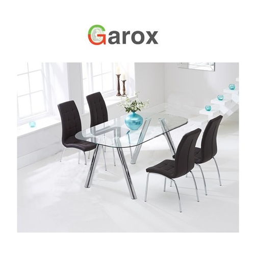 פינת אוכל מבית GAROX דגם DONNA עם 4 כסאות