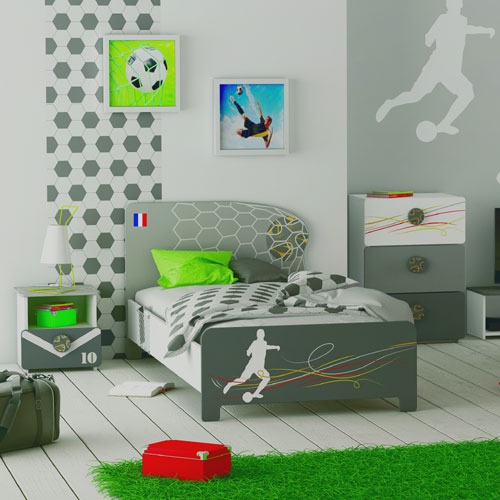 חדר ילדים מעוצב כדורגל תוצרת אירופה