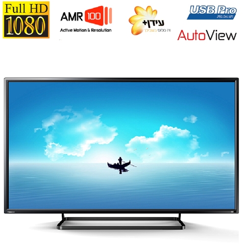 טלוויזיה 43” LED  TV 100 Hz AMR דגם: 43S2640