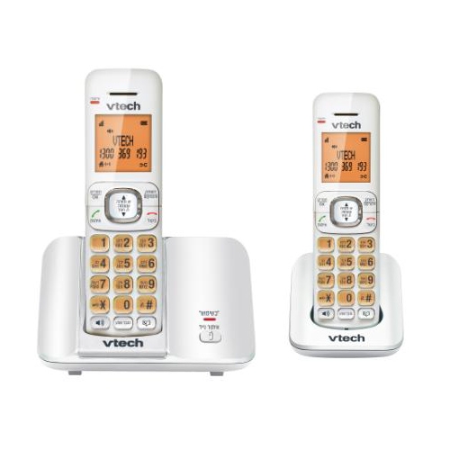 טלפון אלחוטי עם שלוחה Vtech וי טק CS6519-2