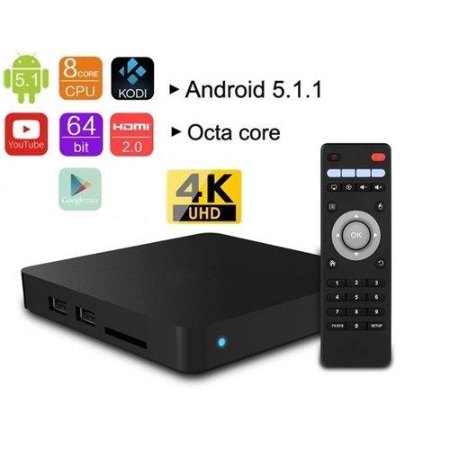 קופסת טלויזיה חכמה ANDROID SMART TV OCTA Core