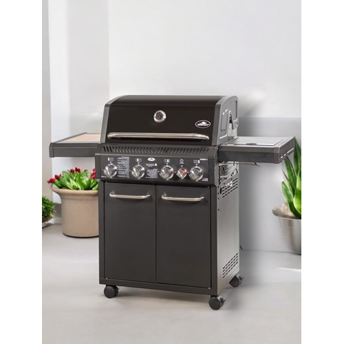 גריל גז 4 מבערים 48,000 BTU דגם Everest 4 שחור מט