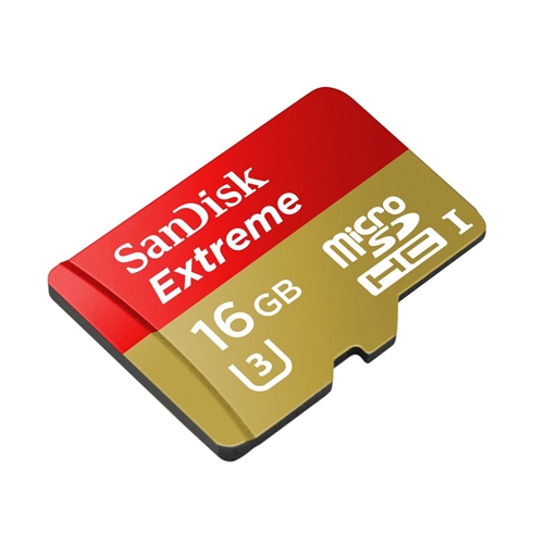 כרטיס זיכרון microSDHC בנפח 16GB