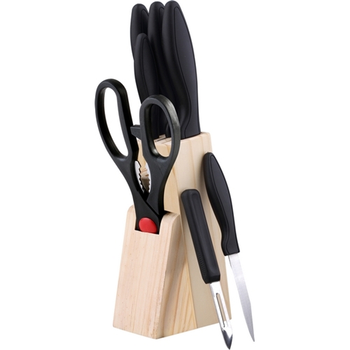 סט 8 חלקים בבלוק עץ