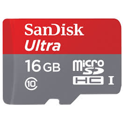 כרטיס זיכרון microSDHC בנפח 16GB Ultra