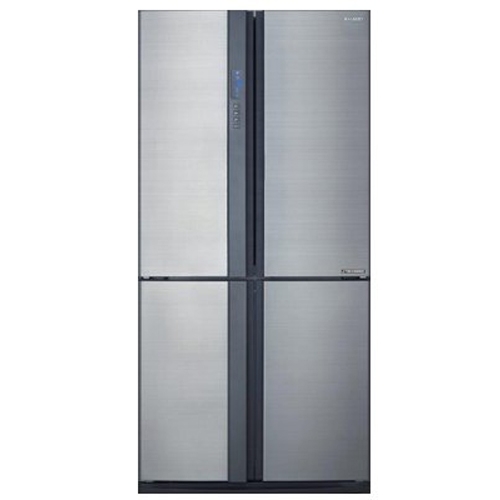 מקרר שארפ 4 דלתות נירוסטה 615 ליטר דגם SJ-8695