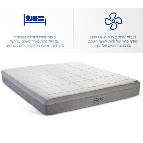 מזרן Visco Gel דגם MOLLY PREMIUM AIR אורטופדי