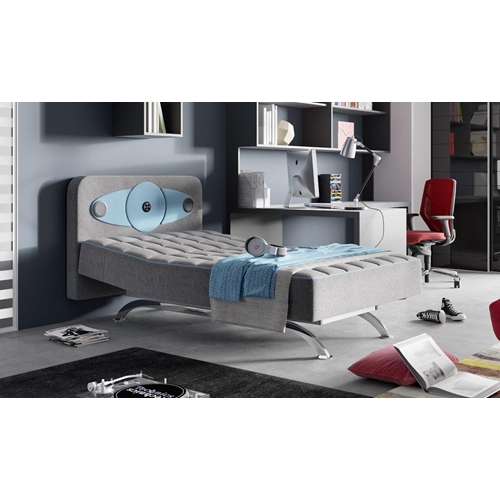 מיטת נוער מתכווננת ומעוצבת דגם Hipster