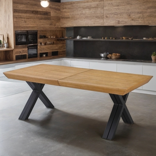 שולחן פינת אוכל מלבני נפתח דגם טיטאניק LEONARDO