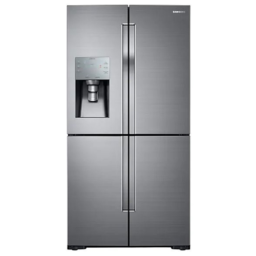 מקרר 4 דלתות עם קיוסק 857 ל' SAMSUNG RF80K9070SR