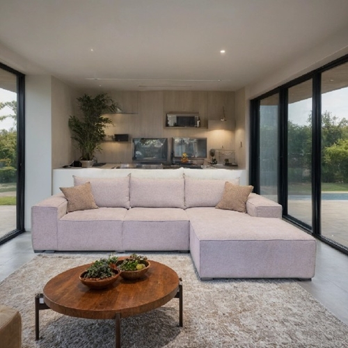 סלון פינתי בעיצוב מודרני ועוצמתי דגם איתי LEONARDO