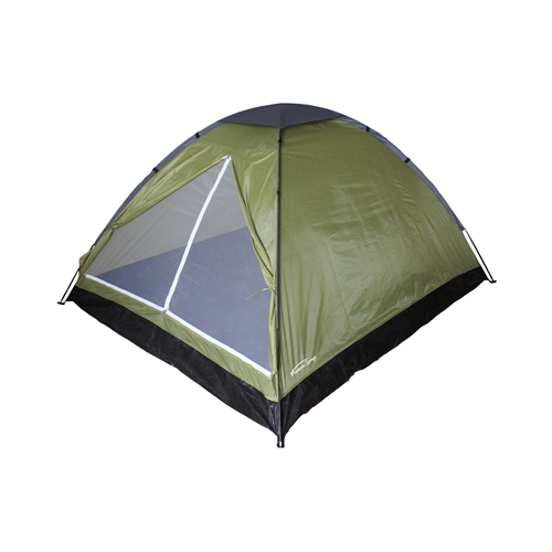 אוהל BASIC ל-4 אנשים בעל כניסה רחבה CAMPTOWN