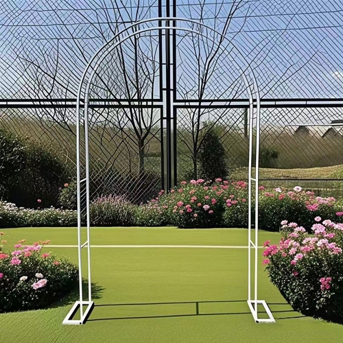 קשת רחבה גפן ממתכת 140 ס"מ  לתמיכת צמחים מטפסים