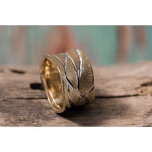 טבעת זהב טהור 14K מדגם Rio
