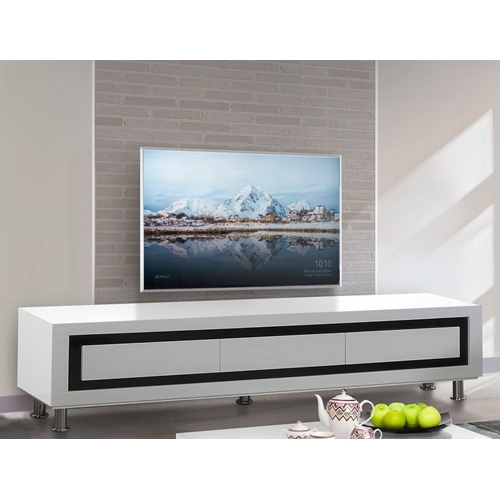 מזנון בצבע לבן בגימור אפוקסי דגם סהר