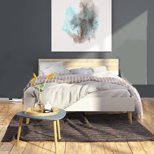 מיטה זוגית מעוצבת תוצרת דנמרק HOME DECOR