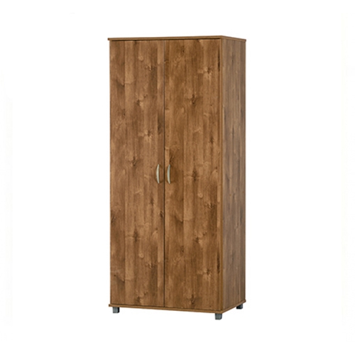 ארון 2 דלתות מרובה מדפים ותליה מתאים לחדרי ילדים