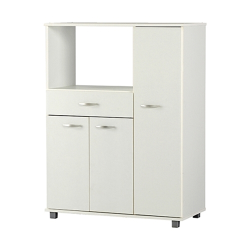 שידת מיקרוגל מהודרת רחבה בשילוב מגירה