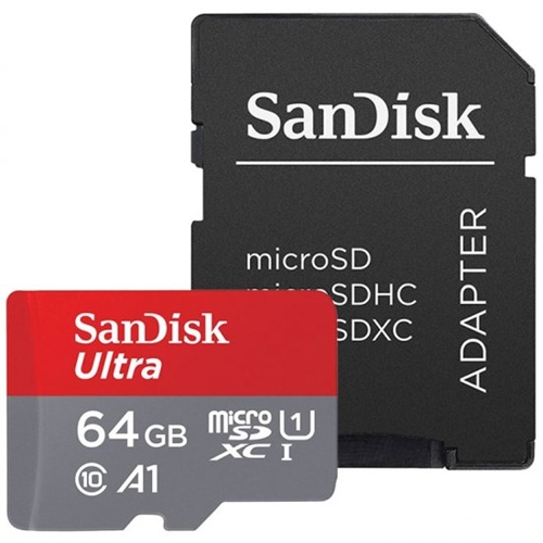 כרטיס זיכרון Micro SDHC נפח SDSQUAR-064G-GN6MA