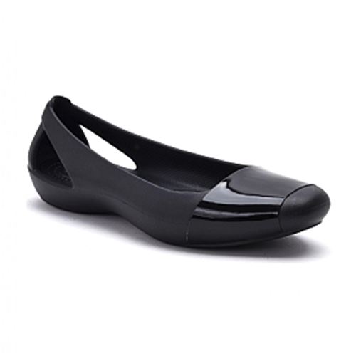 נעלי בובה נשים Crocs קרוקס דגם Sienna Shiny Flat